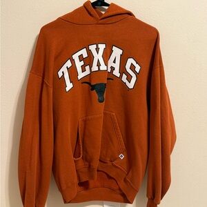 Vintage Texas Longhorns Orange Hoodie - Adult S